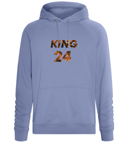 KING 24 Design - Comfort unisex hoodie_BLUE_front