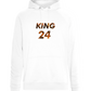 KING 24 Design - Comfort unisex hoodie_WHITE_front