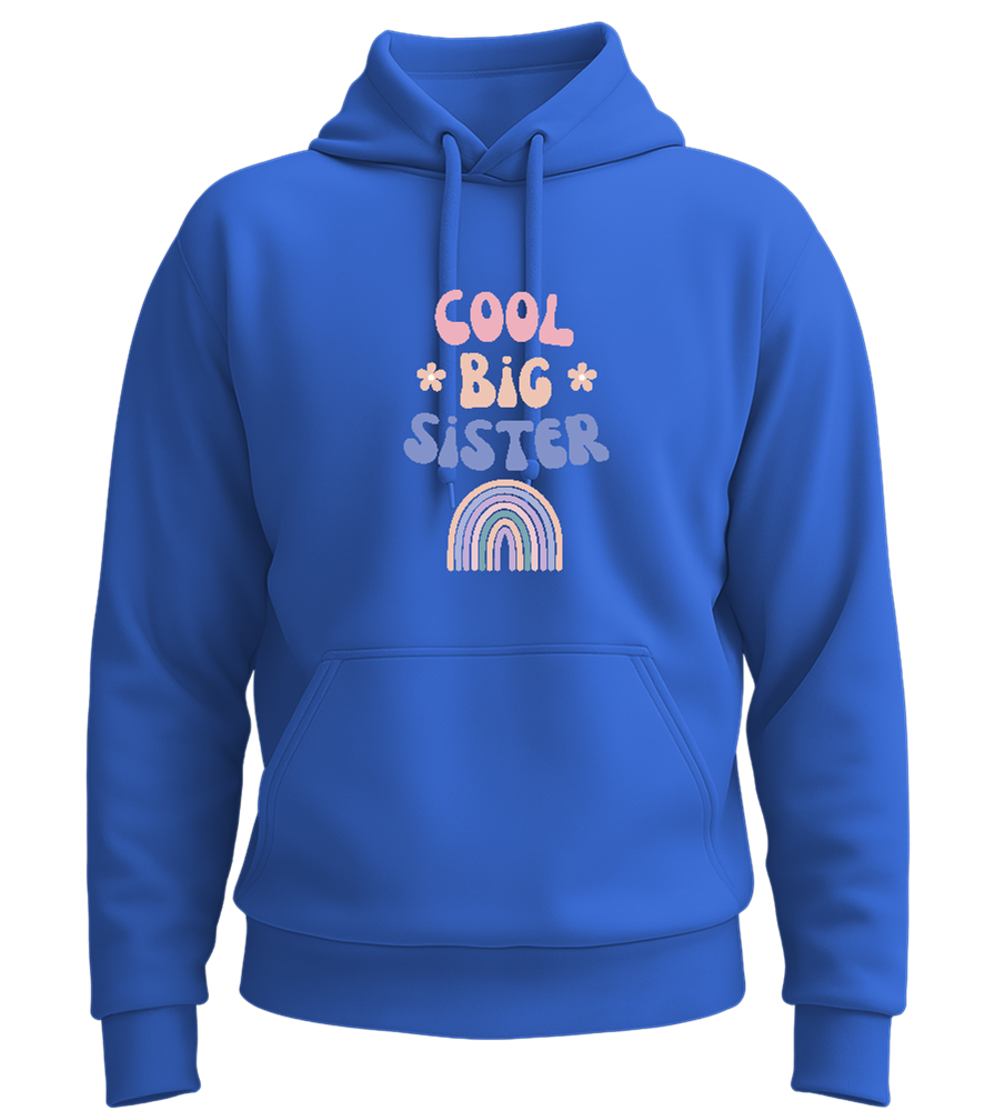 Cool Big Sister Pastel Design - Premium Essential Unisex Hoodie_ROYAL_front