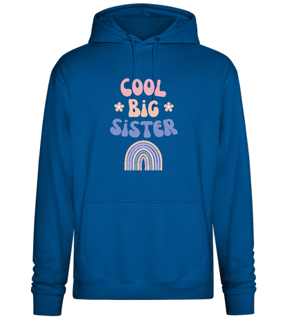 Cool Big Sister Pastel Design - Premium Essential Unisex Hoodie_ROYAL_front