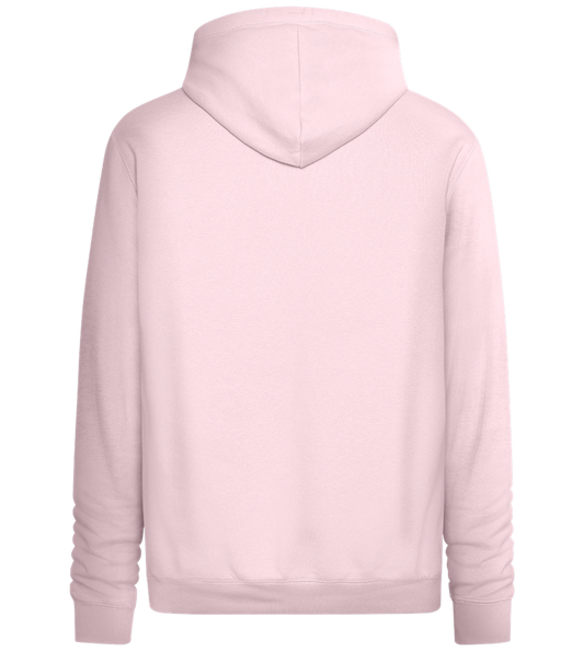 Happy Mother's Day Flower Bouquet Design - Premium unisex hoodie_LIGHT PEACH ROSE_back