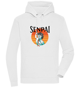 Senpai Sunset Design - Premium unisex hoodie