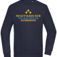 So Gut Kann Nur Ein Bachelor Aussehen Design - Comfort Essential Unisex Sweater_FRENCH NAVY_front