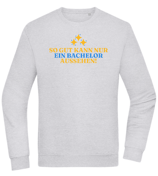 So Gut Kann Nur Ein Bachelor Aussehen Design - Comfort Essential Unisex Sweater_ORION GREY II_front