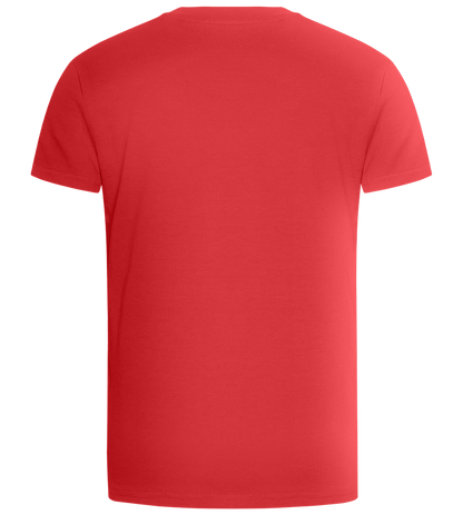 Gamer Birthday Boy Design - Comfort boys fitted t-shirt_RED_back