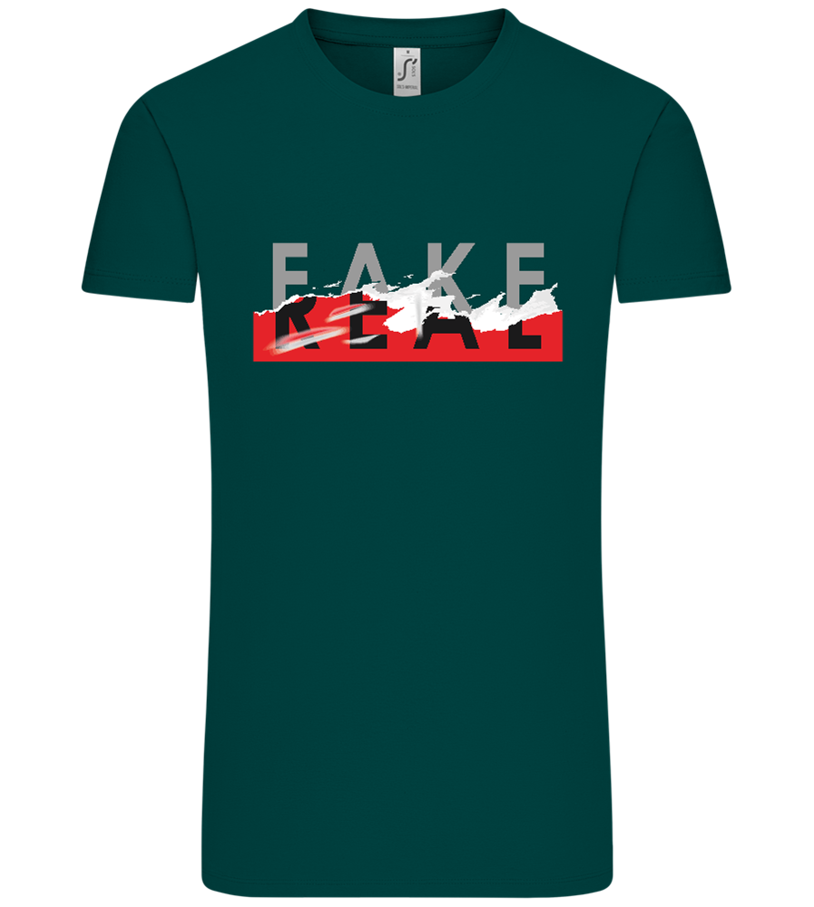 Fake Real Design - Comfort Unisex T-Shirt_GREEN EMPIRE_front