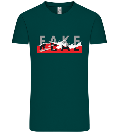 Fake Real Design - Comfort Unisex T-Shirt_GREEN EMPIRE_front