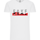 Fake Real Design - Comfort Unisex T-Shirt_WHITE_front