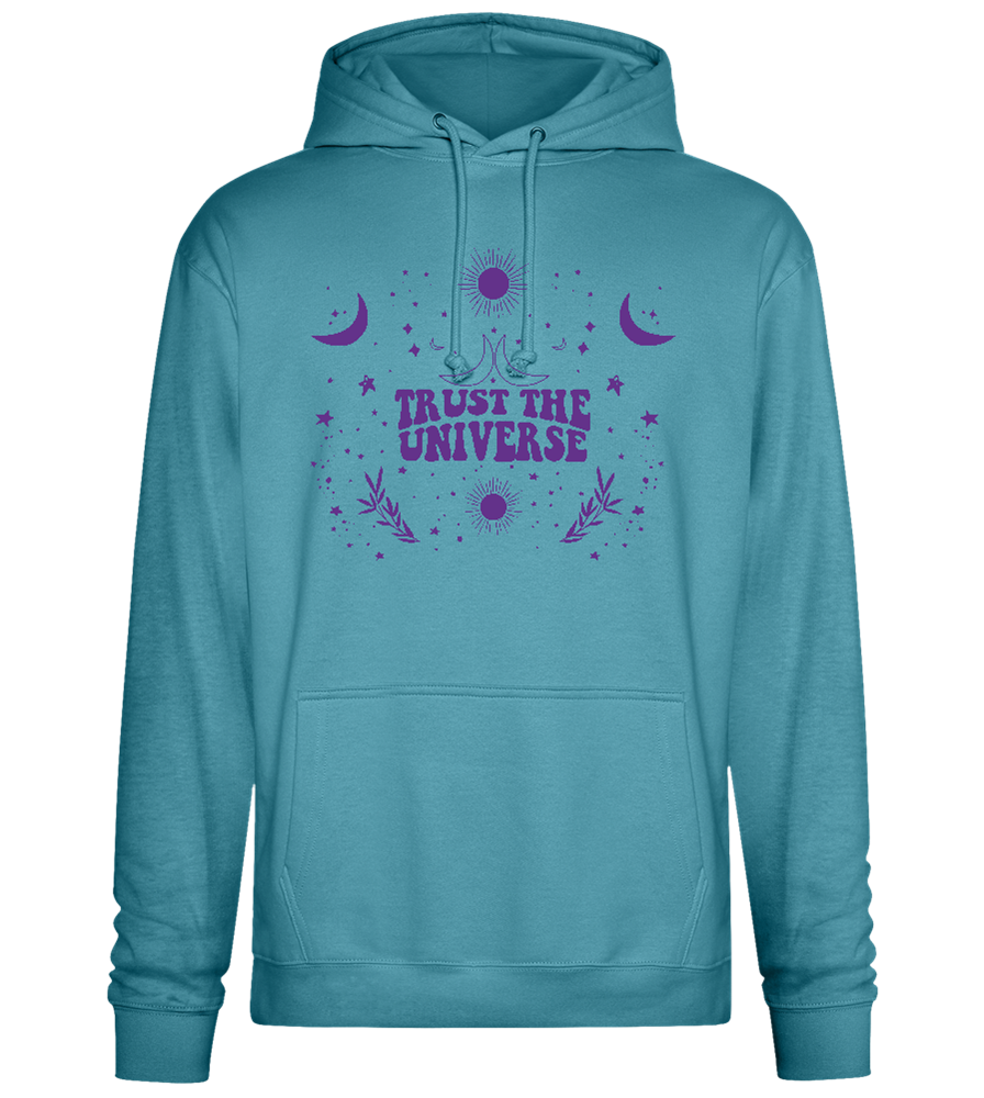 Universe Design - Premium Essential Unisex Hoodie_POOL BLUE_front