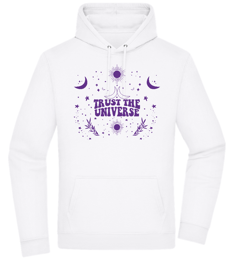 Universe Design - Premium Essential Unisex Hoodie_WHITE_front