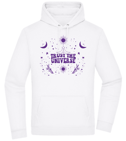 Universe Design - Premium Essential Unisex Hoodie_WHITE_front