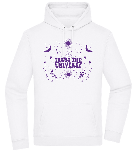 Universe Design - Premium Essential Unisex Hoodie_WHITE_front