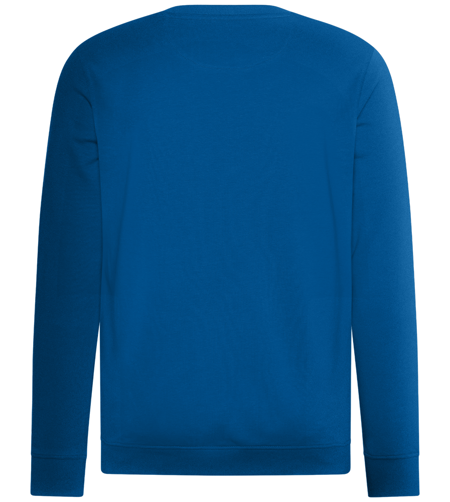 Interest is Coming Design - Comfort unisex sweater_ROYAL_back