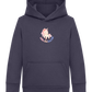 Cool Big Sister Unicorn Design - Comfort Kids Hoodie_FRENCH NAVY_front