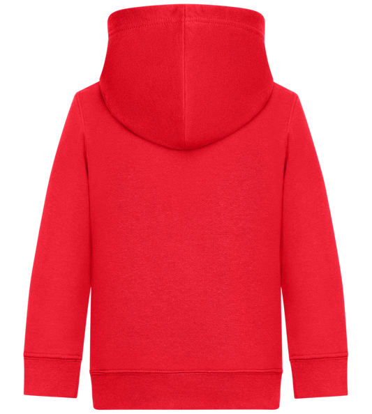 Cool Big Sister Unicorn Design - Comfort Kids Hoodie_BRIGHT RED_back