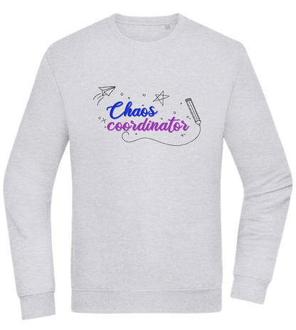 Chaos Coordinator Doodles Design - Comfort Essential Unisex Sweater_ORION GREY II_front