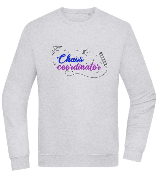 Chaos Coordinator Doodles Design - Comfort Essential Unisex Sweater_ORION GREY II_front