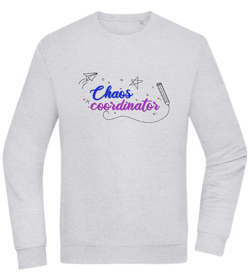 Chaos Coordinator Doodles Design - Comfort Essential Unisex Sweater_ORION GREY II_front