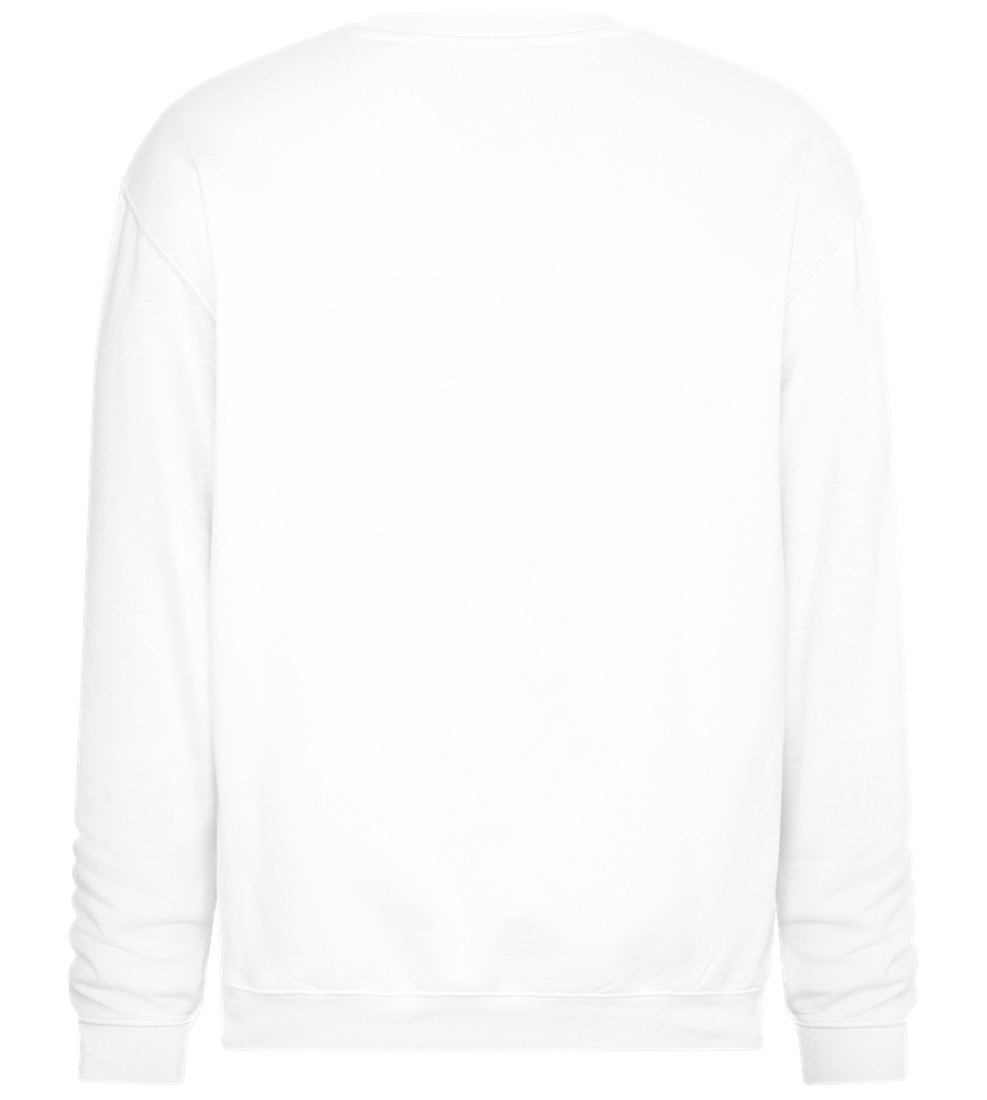 Chaos Coordinator Doodles Design - Comfort Essential Unisex Sweater_WHITE_back