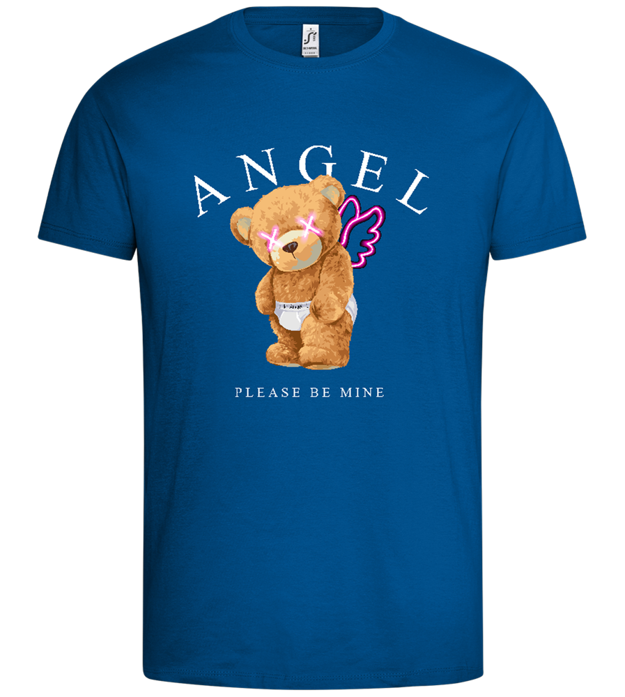 Angel Please Be Mine Design - Premium men's t-shirt_ROYAL_front