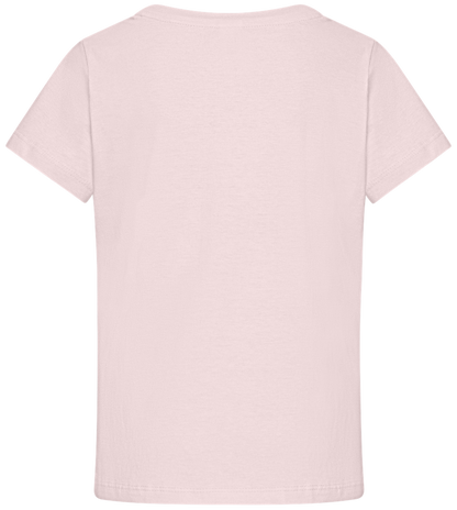 Girl Power 1 Design - Comfort girls' t-shirt_MEDIUM PINK_back