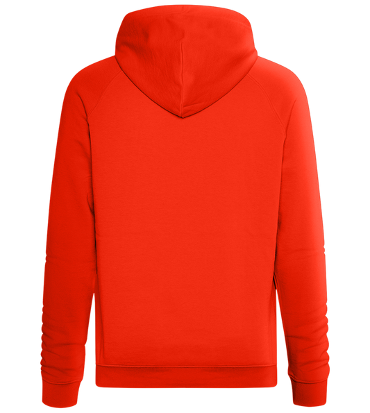 Sleighin' It Design - Comfort unisex hoodie_BURNT ORANGE_back