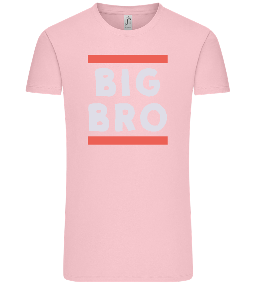 Big Bro Text Design - Comfort Unisex T-Shirt_CANDY PINK_front