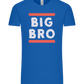 Big Bro Text Design - Comfort Unisex T-Shirt_ROYAL_front