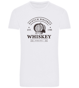 Scotch Whiskey Design - Basic Unisex T-Shirt