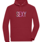 Sexy Design - Comfort unisex hoodie_BORDEAUX_front