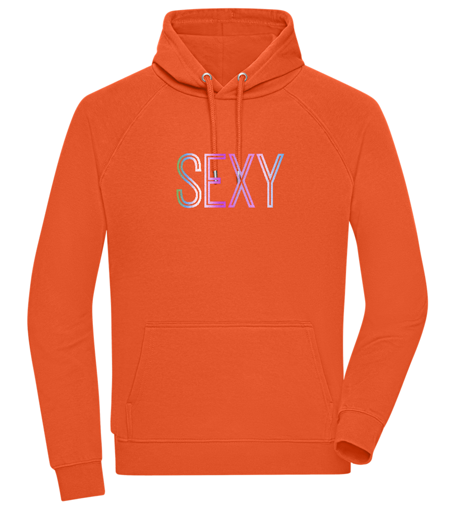 Sexy Design - Comfort unisex hoodie_BURNT ORANGE_front