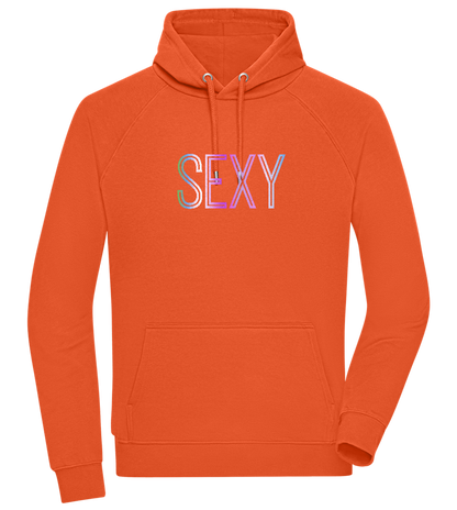 Sexy Design - Comfort unisex hoodie_BURNT ORANGE_front