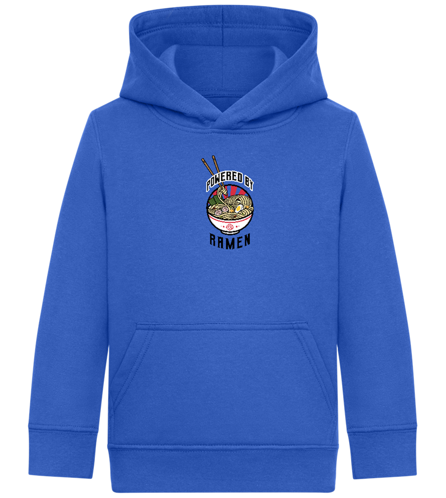 Powered By Design - Comfort Kids Hoodie_ROYAL_front