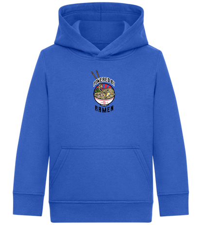 Powered By Design - Comfort Kids Hoodie_ROYAL_front