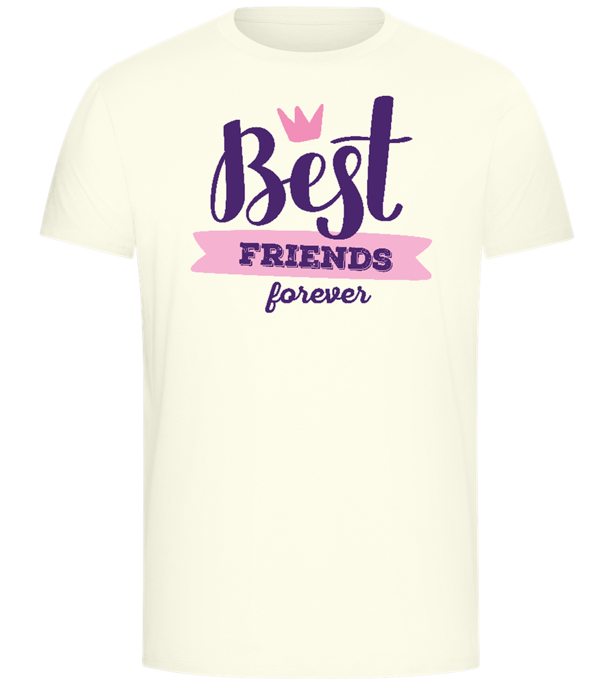 BFF Crown Design - Comfort Unisex T-Shirt_ECRU_front