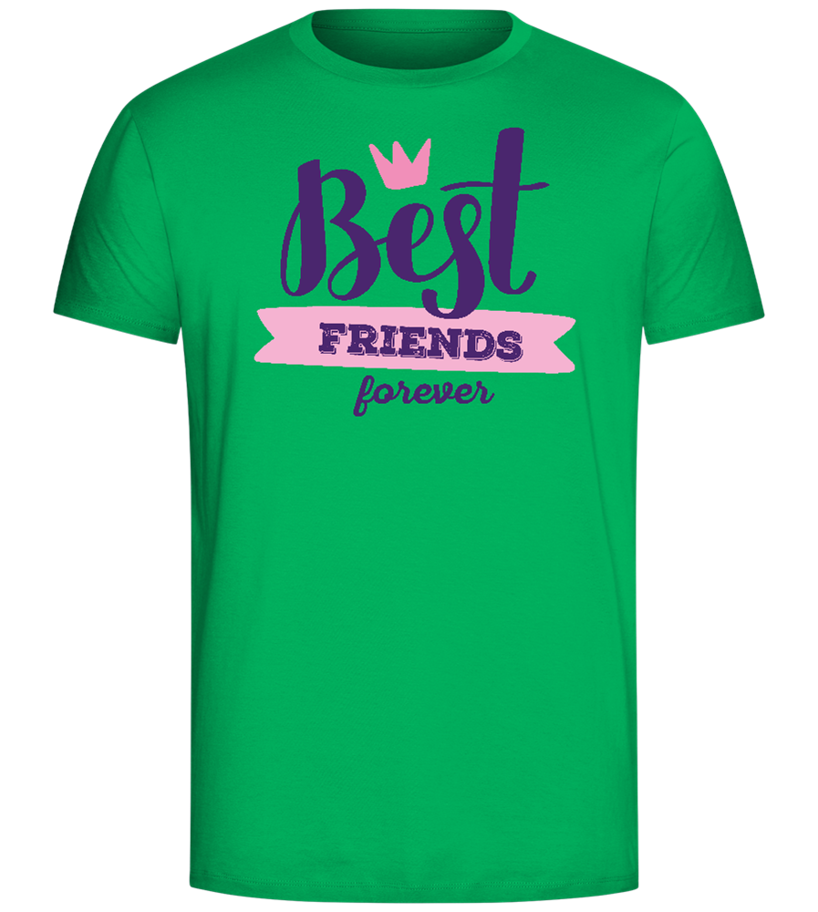 BFF Crown Design - Comfort Unisex T-Shirt_SPRING GREEN_front