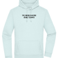 The World Needs More Techno Design - Premium Essential Unisex Hoodie_ARCTIC BLUE_front