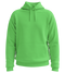 Basic Essential Unisex Hoodie_LIME_front