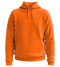Basic Essential Unisex Hoodie_ORANGE_front