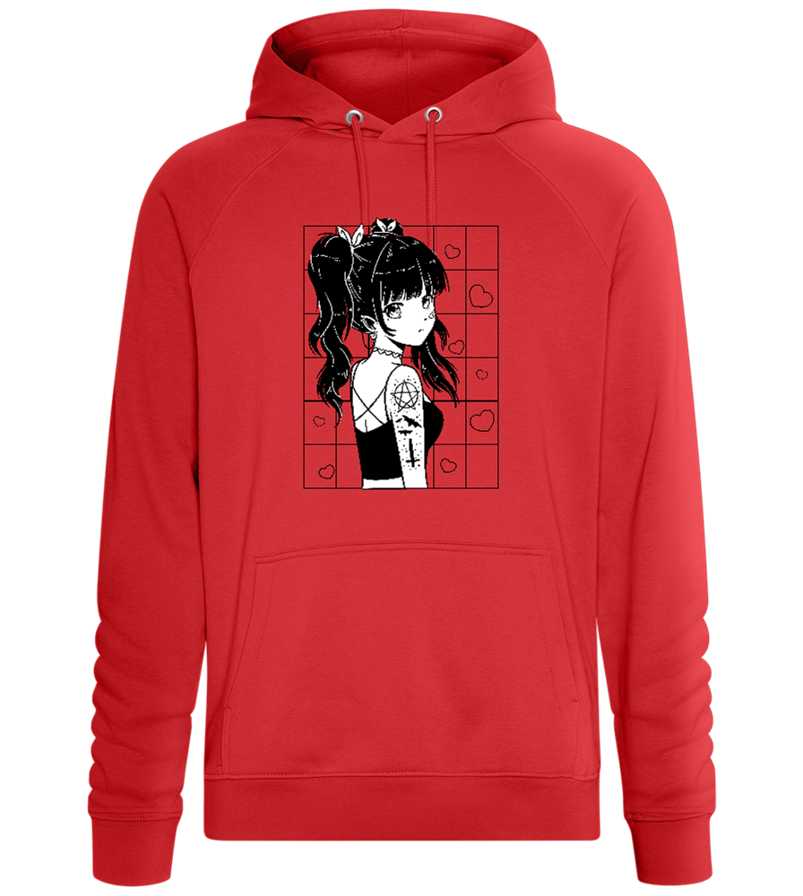 Inked Beauty Design - Comfort unisex hoodie_RED_front