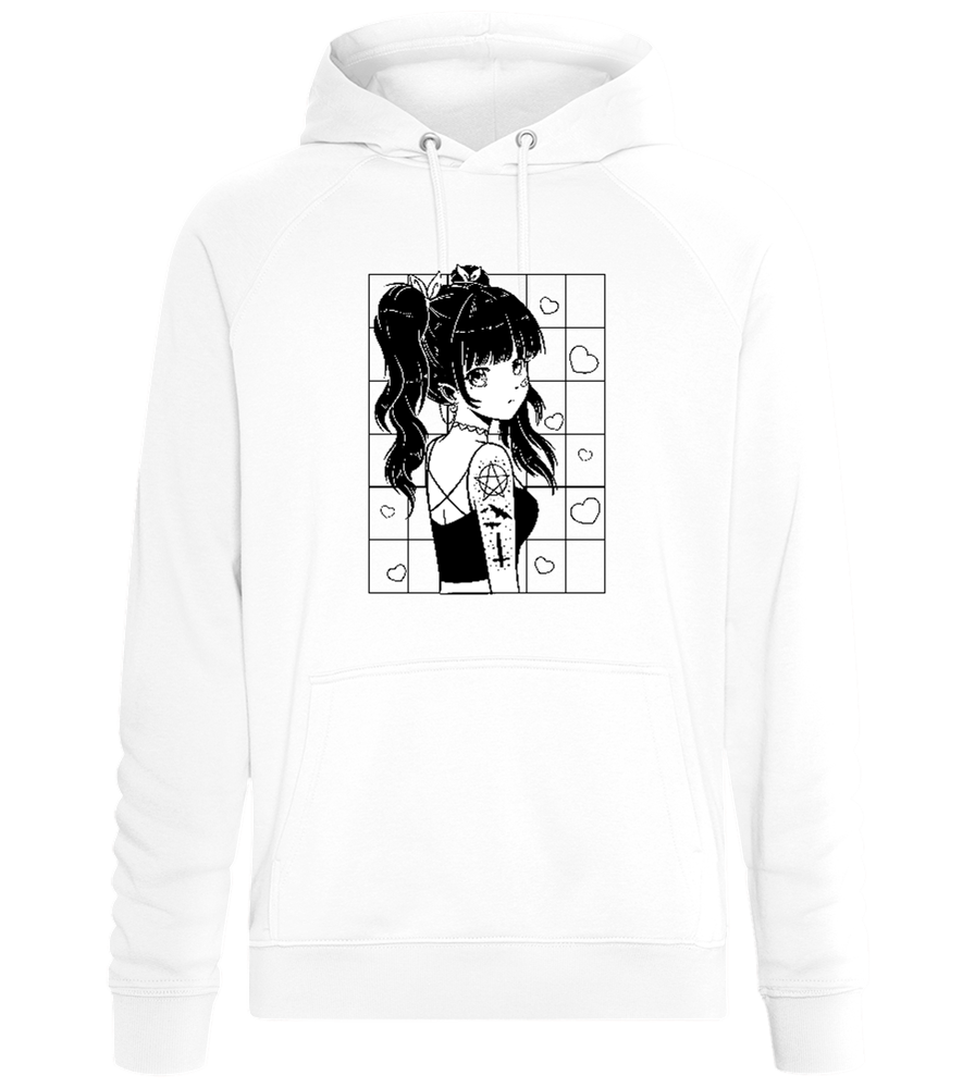 Inked Beauty Design - Comfort unisex hoodie_WHITE_front