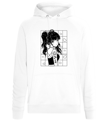 Inked Beauty Design - Comfort unisex hoodie_WHITE_front