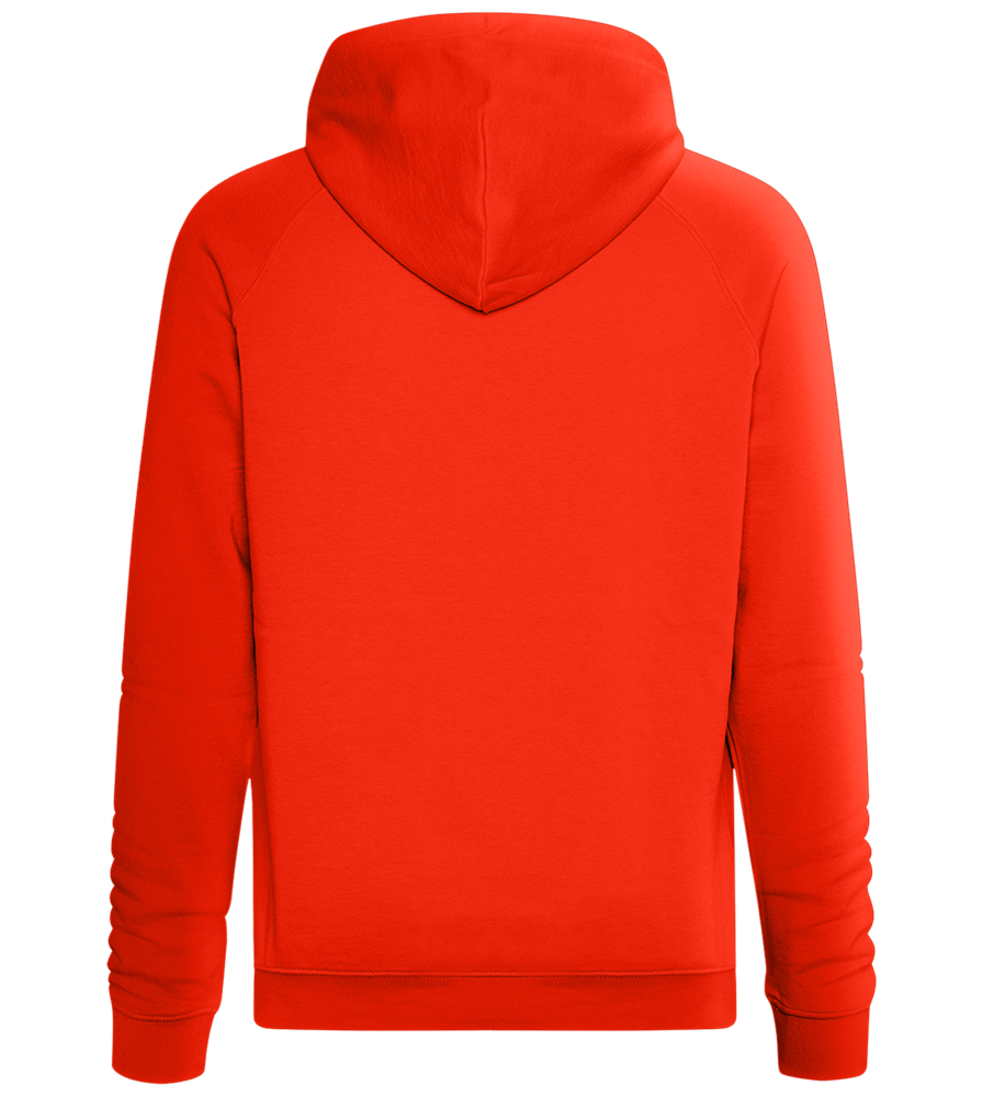 Inked Beauty Design - Comfort unisex hoodie_BURNT ORANGE_back