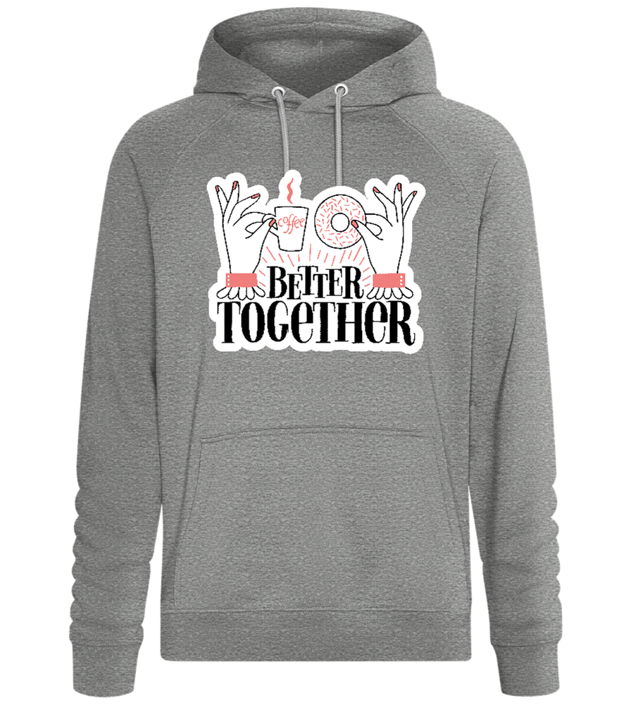 Sweet Better Together Design - Comfort unisex hoodie_ORION GREY II_front