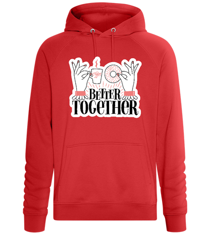 Sweet Better Together Design - Comfort unisex hoodie_RED_front