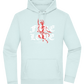 Fake Love Design - Premium Essential Unisex Hoodie_ARCTIC BLUE_front