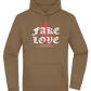 Fake Love Design - Premium Essential Unisex Hoodie_ARMY_front