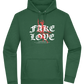 Fake Love Design - Premium Essential Unisex Hoodie_GREEN BOTTLE_front