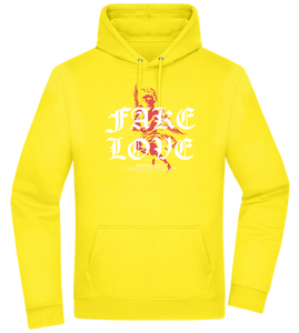 Fake Love Design - Premium Essential Unisex Hoodie