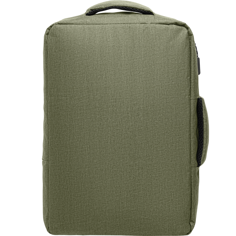 Slim Laptop Backpack_ARMY GREEN_front